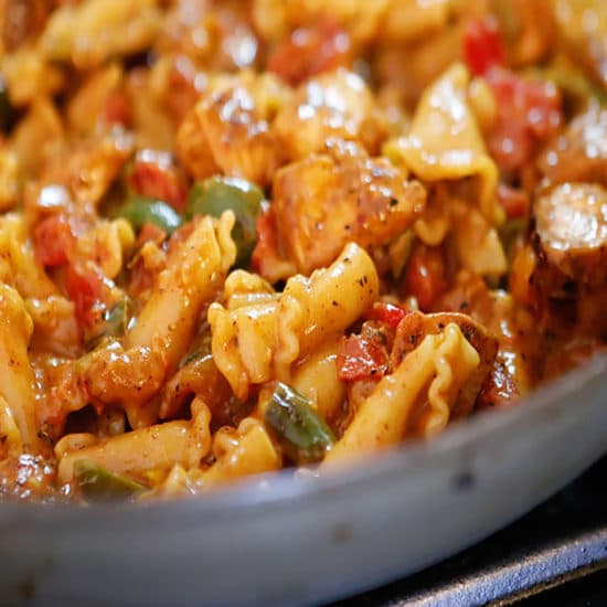 Southwest chicken pasta